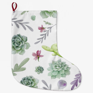 Grande Chaussette De Noël Variété de cactus