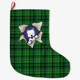 Grande Chaussette De Noël Westie BLAST Noël Stocker