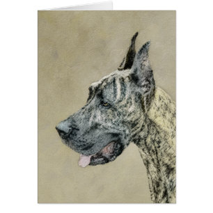 Grande Danse (Brindle) Peinture - Art Chien origin