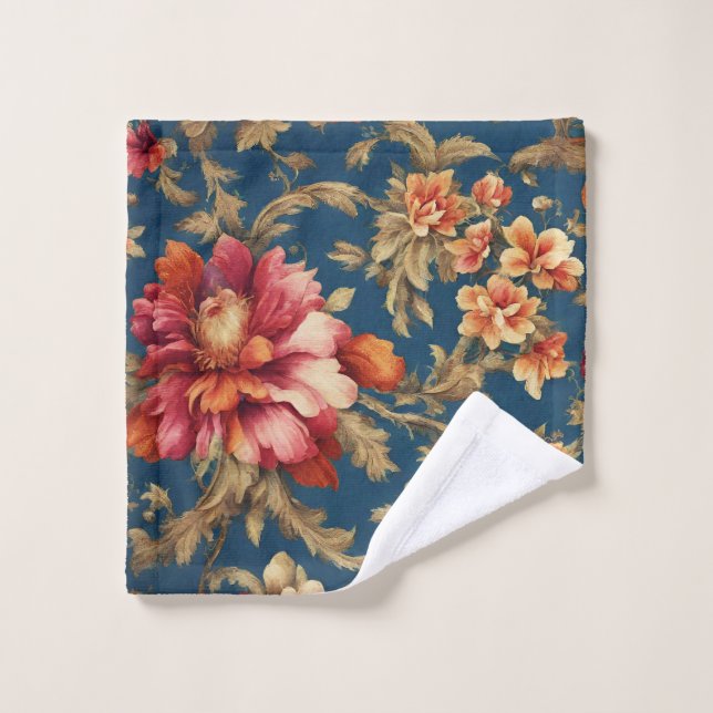 Grande Fleurs Vintages Italiennes (Gant de toilette)