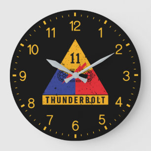 Grande Horloge Ronde 11e division blindée "Thunderbolt"