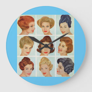 Grande Horloge Ronde 1960 s hairstyles grid