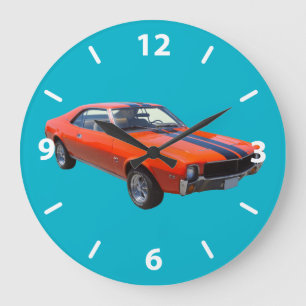 Grande Horloge Ronde 1969 AMC Javlin Muscle Car