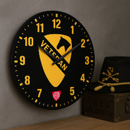 Grande Horloge Ronde 1st Cavalry Division "First Team" Tribute