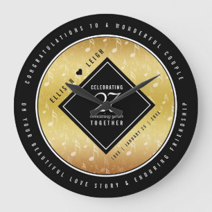 Grande Horloge Ronde 27e anniversaire du Mariage de musique