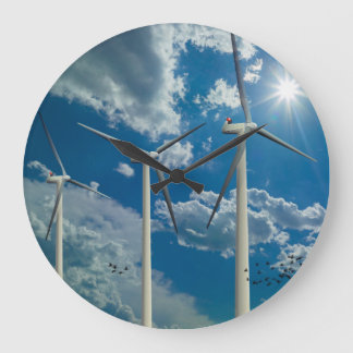 Grande Horloge Ronde 3 Turbines éoliennes