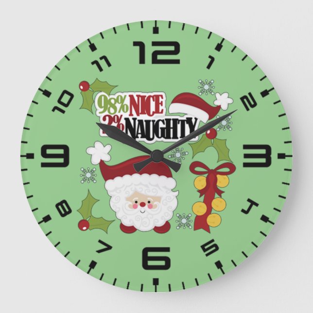 Grande Horloge Ronde 98% Nice 2% Naughty (Recto)