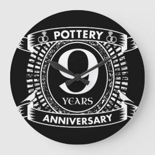 Grande Horloge Ronde 9e Tournoi de tennis anniversary pottery