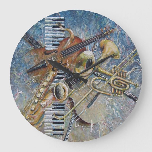 Grande Horloge Ronde Abstract Melodyclock (Recto)