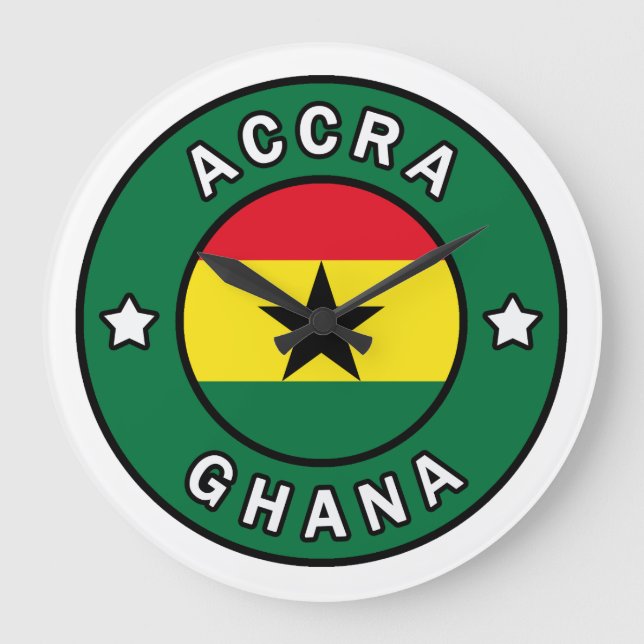 Grande Horloge Ronde Accra Ghana (Recto)