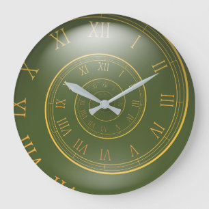 Grande Horloge Ronde Acrylic Wall Clock