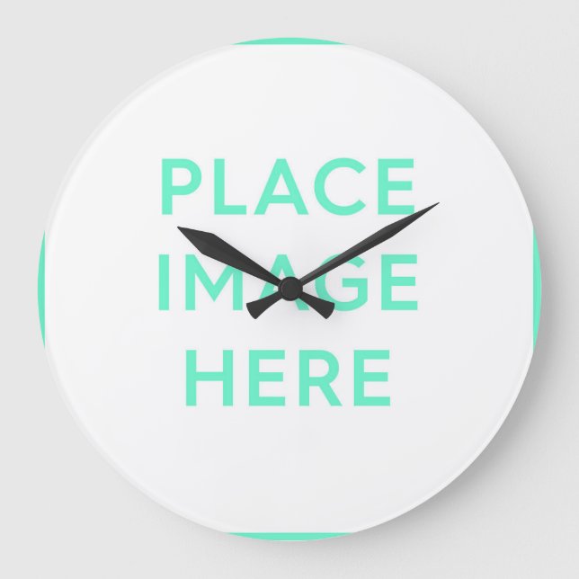 Grande Horloge Ronde Acrylic Wall Clock, Round (Large) (Recto)