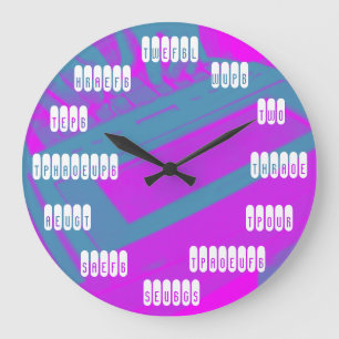 Grande Horloge Ronde Add Your Own Background Court