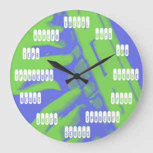 Grande Horloge Ronde Add Your Own Background Court