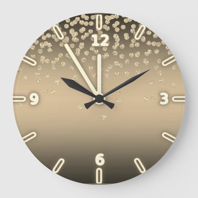Grande Horloge Ronde Adorable Shiny Foil (Recto)