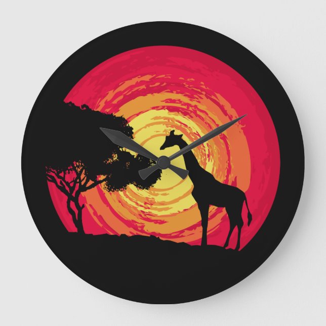 Grande Horloge Ronde African sunset (Recto)