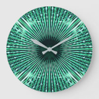 Aiguille acrylique, teintes vert menthe