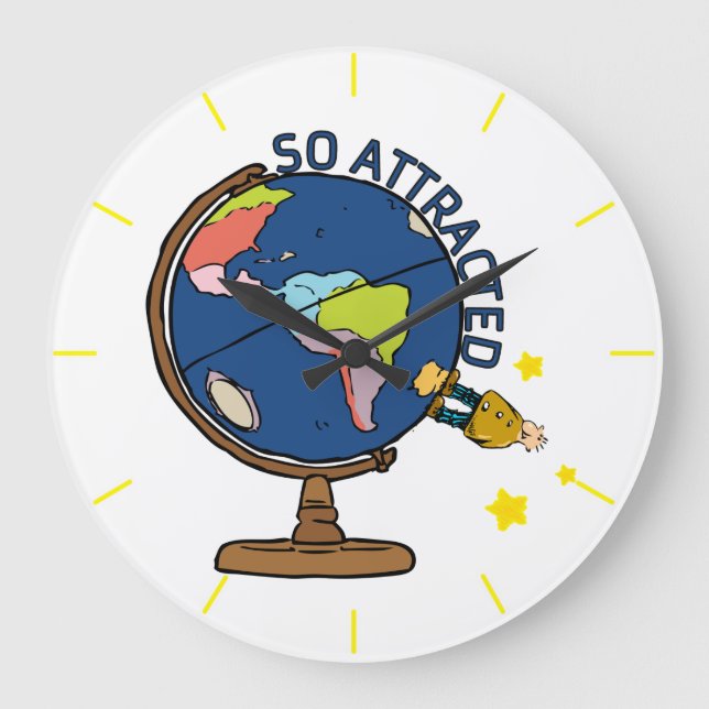 Grande Horloge Ronde Ainsi attiré (Recto)