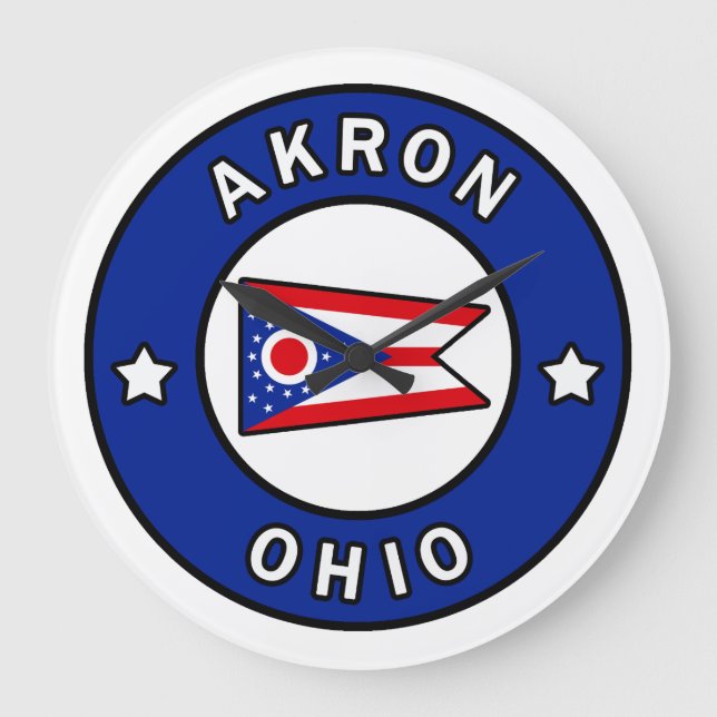 Grande Horloge Ronde Akron Ohio (Recto)