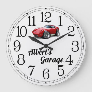Grande Horloge Ronde Albert's Corvette Garage