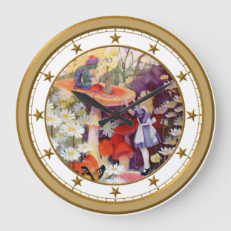 Grande Horloge Ronde Alice Demande Conseil À La Caterpillar