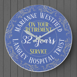 Grande Horloge Ronde Allocation de retraite des infirmières avec années