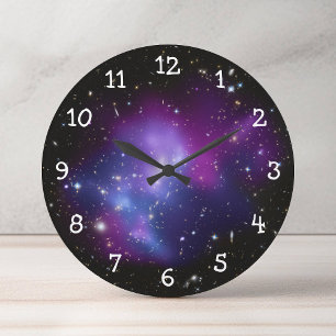 Grande Horloge Ronde amas de galaxies pourpre