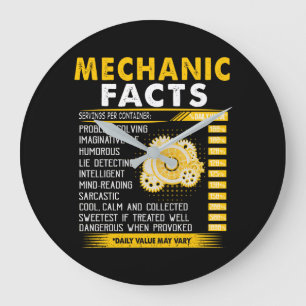 Grande Horloge Ronde Amateurs mécaniques  Faits mécaniques