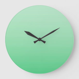 Grande Horloge Ronde AMBIANCE ÉTÉ – Douce Prairie   profond à clair   