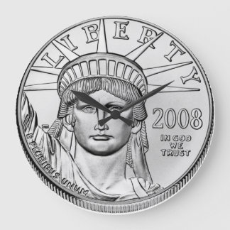 Grande Horloge Ronde American Eagle Platinum