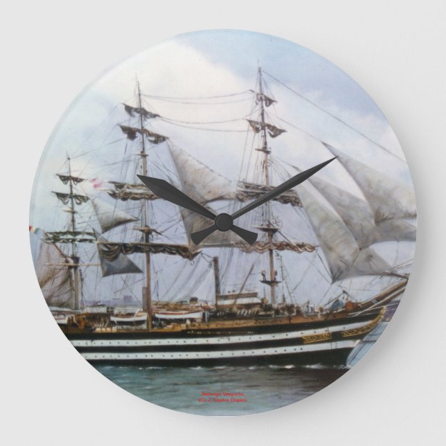 Grande Horloge Ronde Amerigo Vespucci (Recto)