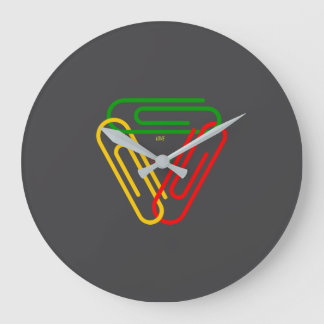 Grande Horloge Ronde Amour - Paix - Unité