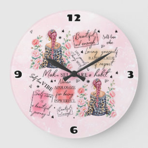 Grande Horloge Ronde Amour personnel