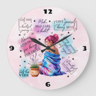 Grande Horloge Ronde Amour personnel