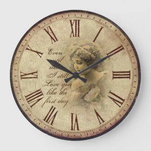 Grande Horloge Ronde Amour Vintage