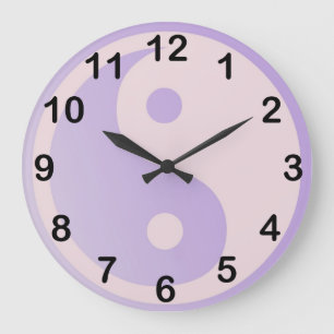 Grande Horloge Ronde Amusement Yin pourpre Yang