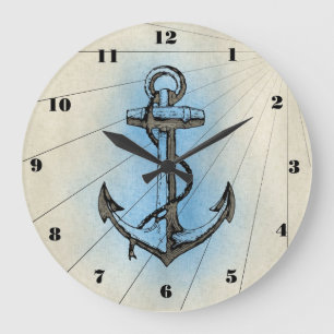 Grande Horloge Ronde Ancres Aweigh