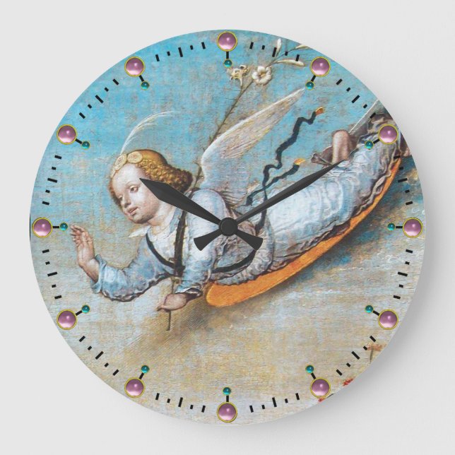 GRANDE HORLOGE RONDE ANGEL D'ANNONCIATION DE VOL (Recto)