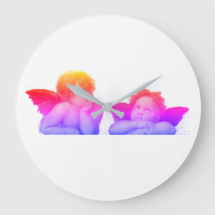 Grande Horloge Ronde Angels Sixtina