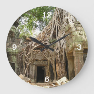 Grande Horloge Ronde Angkor Wat Cambodge