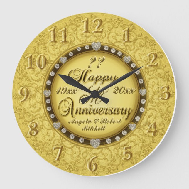 Grande Horloge Ronde Année ou année d'or (Recto)