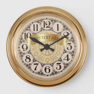 Grande Horloge Ronde Anniversary Wall Clock