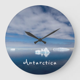 Grande Horloge Ronde Antarctique paysage photo de glace flottante avec 