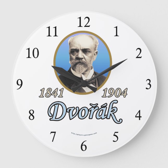 Grande Horloge Ronde Antonin Dvorak (Recto)