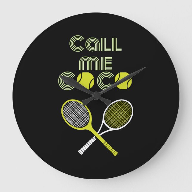 Grande Horloge Ronde Appelle-moi coco (Recto)