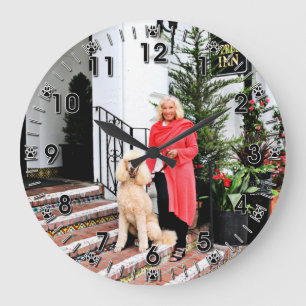 Grande Horloge Ronde Apricot standard Poodle - Bocelli