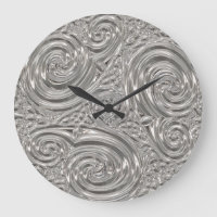Argent élégant style victorien Art nouveau métalli