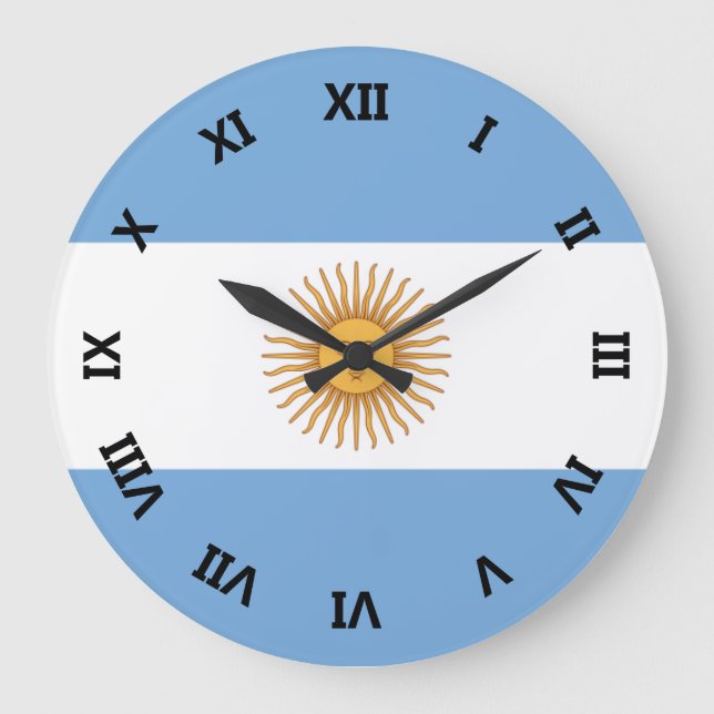 Grande Horloge Ronde argentine (Recto)