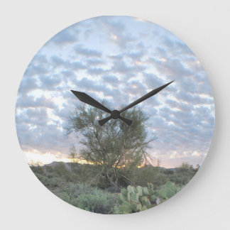 Grande Horloge Ronde Arizona Sky - Le Mesquite