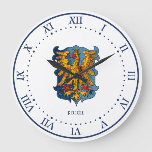 Grande Horloge Ronde Armoiries du Frioul